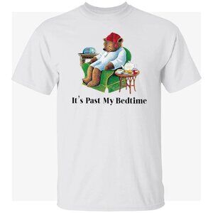 It’s Past My Bedtime Bear T-Shirt, Cute Bedtime Bear Graphic Unisex Tee 102